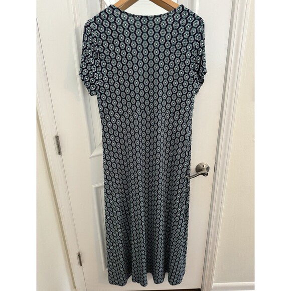 41Hawthorn Maxi Dress‎ Women’s Plus Size 1X Short Sleeve Waist Knot Stretchy - Picture 2 of 10